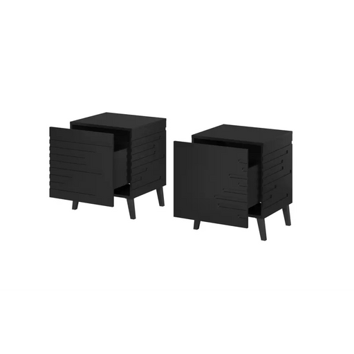 Нощно шкафче Cama NOVA 44x40x52 матово черно