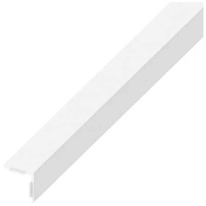 ЪГЛОВ ПРОФИЛ PVC САМОЗАЛЕПВАЩ 10X10 ММ 1 М ALFER ALUMINIUM