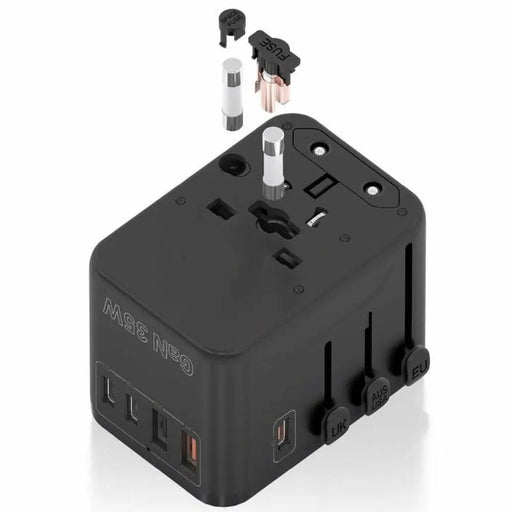 Зарядно за стена Aisens ASPS-2A3C09-BK 35 W Черен
