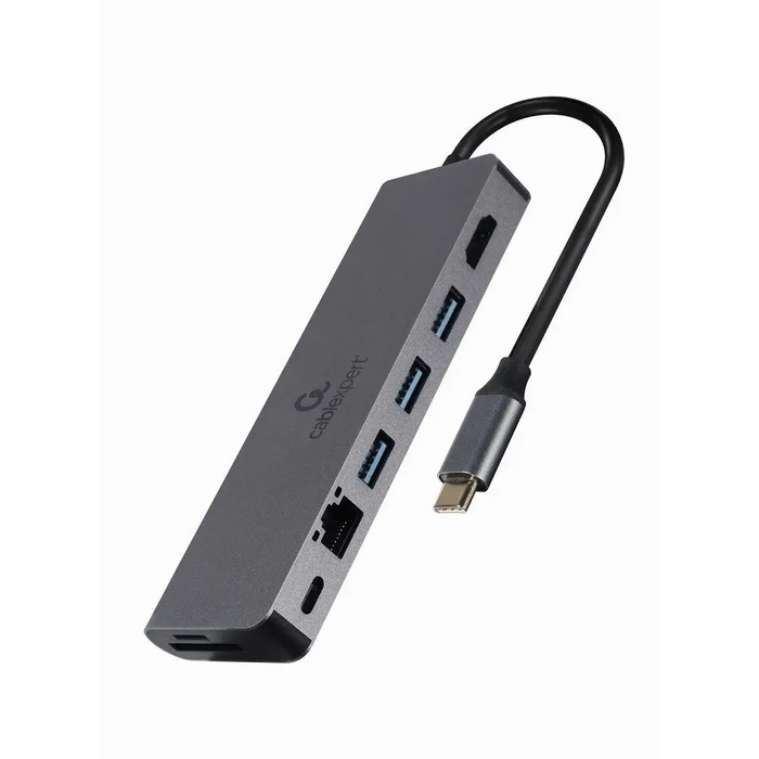 Gembird A-CM-COMBO5-05 USB Type-C 5-в-1 многопортов адаптер