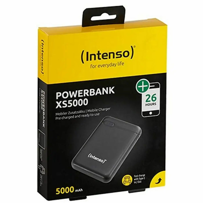 Преносима батерия Powerbank INTENSO Черен 5000 mAh
