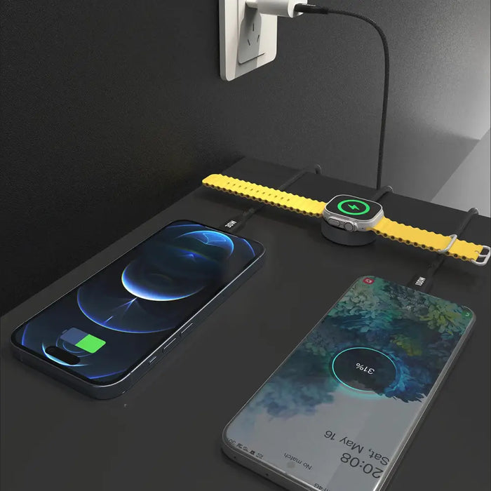 Apple Watch Dudao A12Max + PD 100W 3в1 Кабел за зарядно