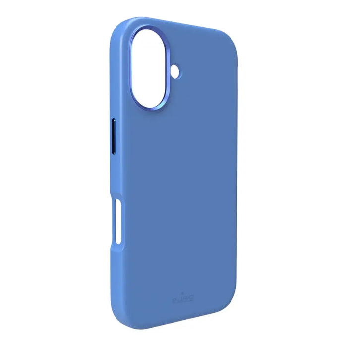 Силиконов калъф Puro Icon Mag Pro MagSafe за iPhone 16 - син