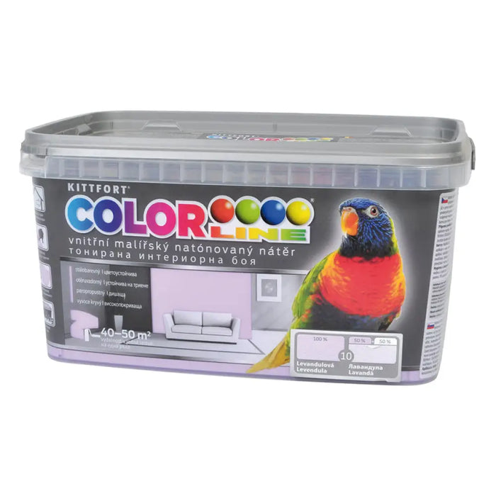 ЦВЕТЕН ЛАТЕКС ЦВЯТ ЛАВАНДУЛА 4 KG COLOR LINE