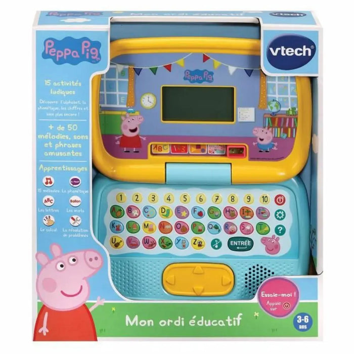 Лаптоп Vtech Peppa Pig 3-6 години Интерактивна Играчка