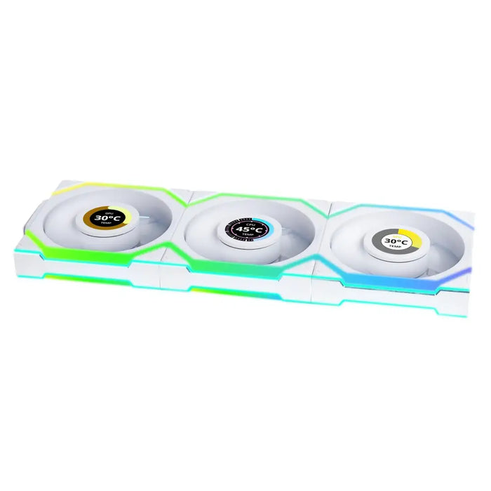 Вентилатори 3бр Lian Li UNI FAN SL Wireless LCD ARGB PWM