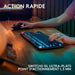 Безжична клавиатура Logitech G915 TKL X Черен AZERTY