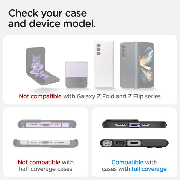 Комплект универсални каишки Spigen и висулка - черен