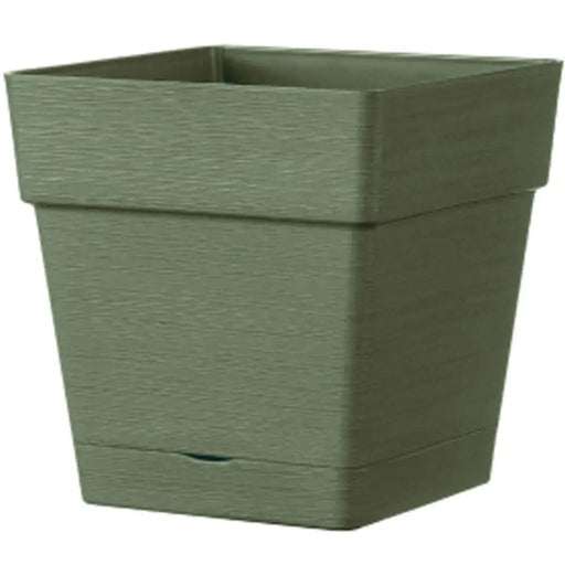 ПЛАСТМАСОВА КАШПА 17X17CM С ВОДЕН РЕЗЕРВОАР DEROMA SAVER