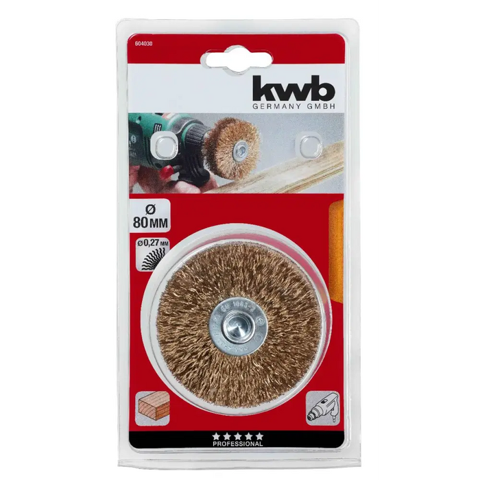 ТЕЛЕНА ЧЕТКА 80ММ KWB