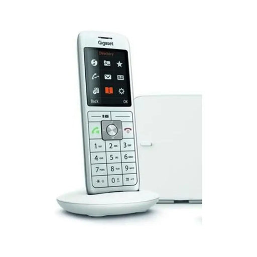 Безжичен телефон Gigaset CL660 Бял Сив