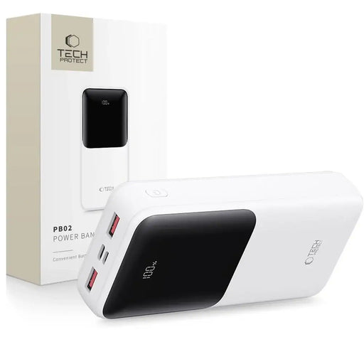 Преносима батерия Powerbank Tech-Protect PB02 20000mAh