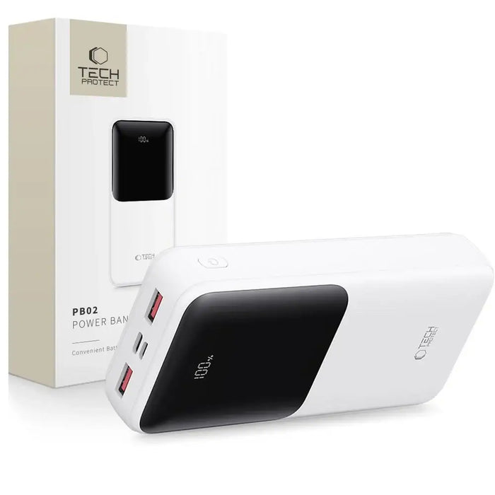Преносима батерия Powerbank Tech-Protect PB02 20000mAh