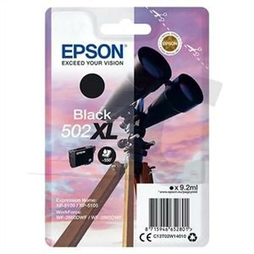 Оригиална касета за мастило Epson 502XL Черен (10 броя)