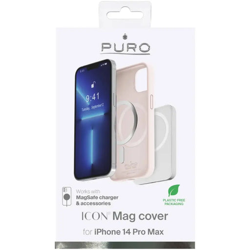Силиконов калъф Puro Icon Mag MagSafe за iPhone 14 Pro Max