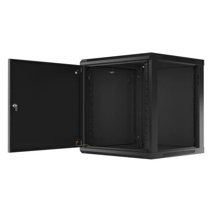 Шкаф Lanberg стелаж 19’’ за монтаж на стена 12U/600x600
