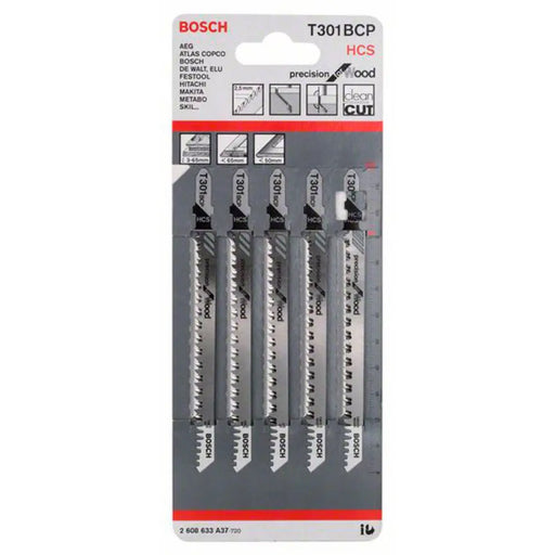 КОМПЛЕКТ НОЖЧЕТА ЗА ПРОБОДЕН ТРИОН 5 БР. BOSCH