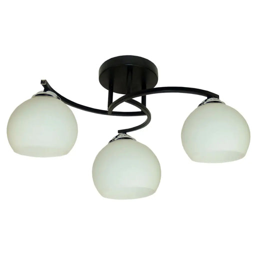 ПОЛИЛЕЙ ТРОЙКА Е27 ЧЕРЕН/ХРОМ D-IL ALBA PILA