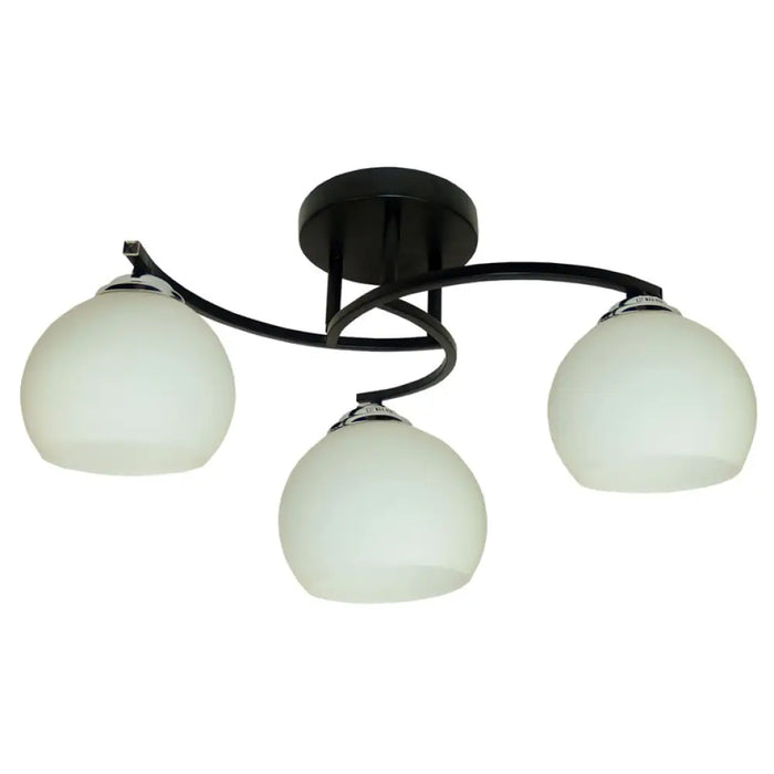 ПОЛИЛЕЙ ТРОЙКА Е27 ЧЕРЕН/ХРОМ D-IL ALBA PILA