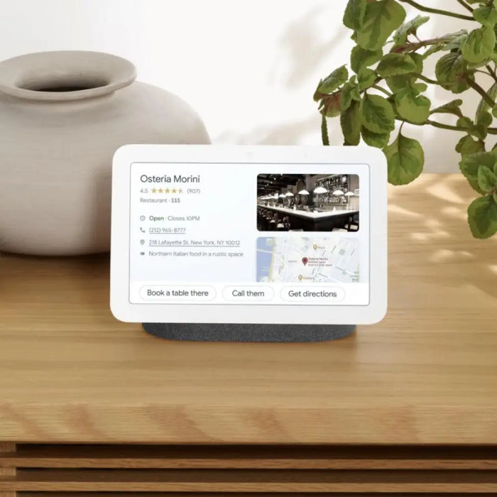 Смарт тонколона Google Nest Hub 2nd gen Сензорен екран