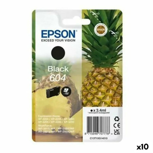 Оригиална касета за мастило Epson XP-2200 WF-2910DWF Черен