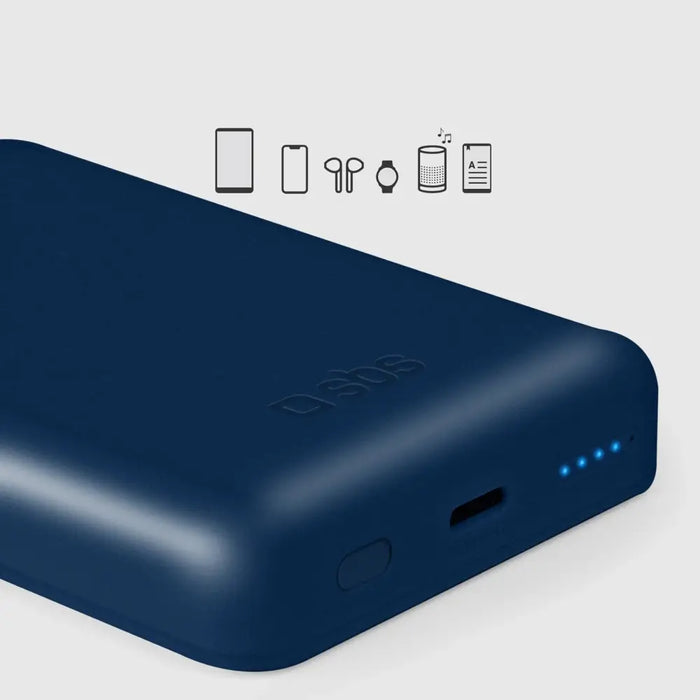 Преносима батерия Powerbank SBS TEBB5000MAG1CB 5000 mAh