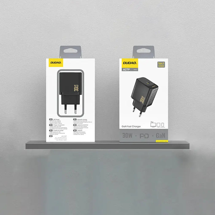 Dudao A27P 30W PD GaN USB-C стенно зарядно устройство