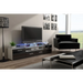 Стойка за телевизор Cama EVORA 200 бял/черен гланц