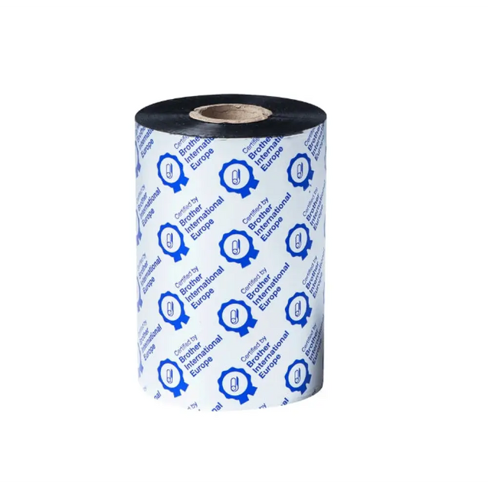 Лента Brother Premium восък/смола черна 110mmx450m (PK OF 8)