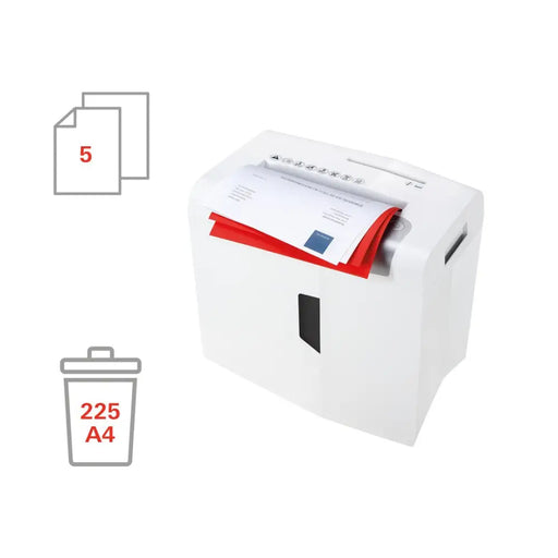 Шредер за документи HSM shredstar X5 4,5 x 30 мм + отделен