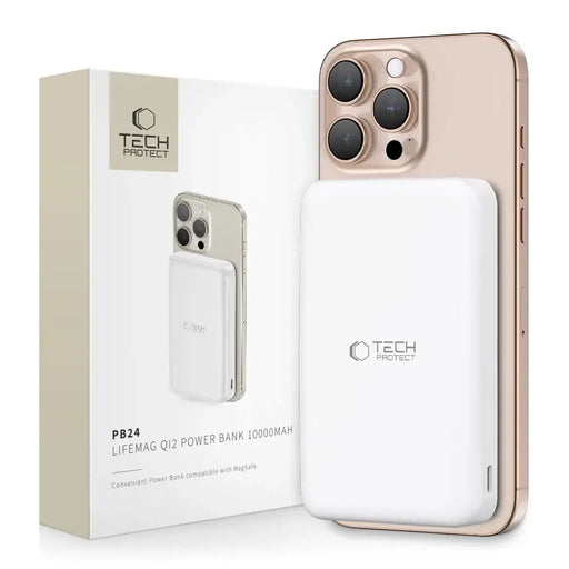 Преносима батерия Powerbank Tech-Protect PB24 LifeMag QI2