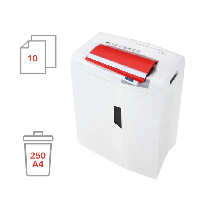 Шредер за документи HSM shredstar S10 6 мм + отделен
