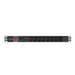 Lanberg разпределителен блок (pdu) 19’’ 1U 16a 2m 8x iec