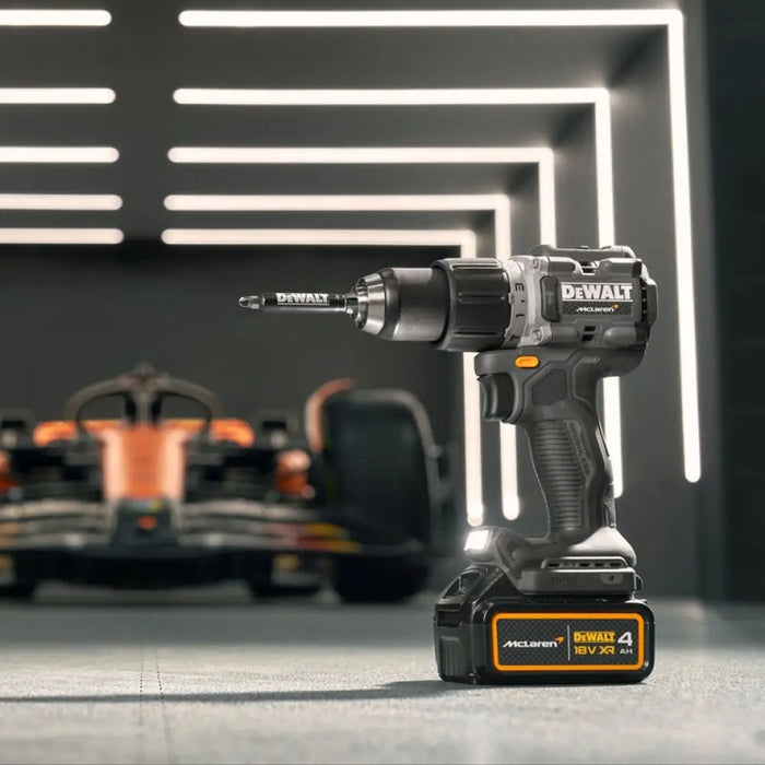 АКУМУЛАТОРНА УДАРНА БОРМАШИНА DEWALT DCD85MM2T-QW MCLAREN