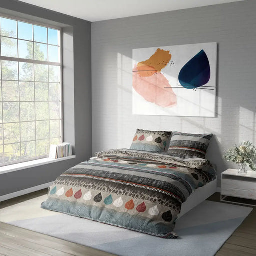 ДВОЕН СПАЛЕН КОМПЛЕКТ 4 ЧАСТИ РАНФОРС DILIOS КАЯ