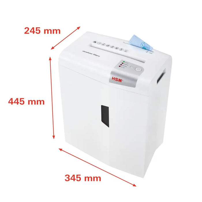 Шредер за документи HSM shredstar X6pro 2 x 15 mm + отделен