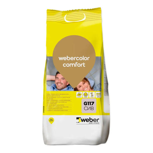 ФУГИРАЩА СМЕС ЗА ВЪТРЕШНА И ВЪНШНА УПОТРЕБА WEBER COLOR