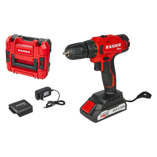 АКУМУЛАТОРНА БОРМАШИНА RAIDER PRO RDP-SPCD20 20 V 44.00 nm