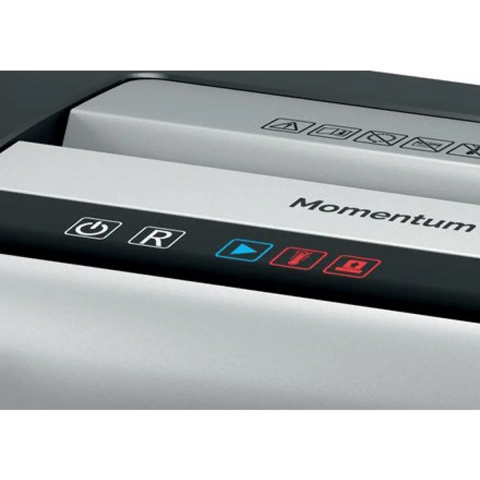 Шредер Rexel Momentum X308 8 листа P-3 кош 15 л черен