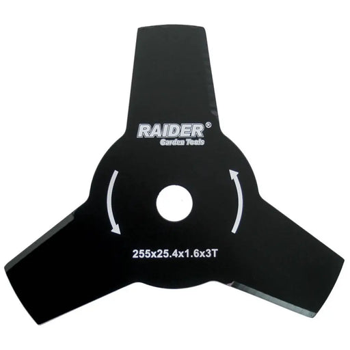 НОЖ ЗА МОТОРНА КОСА 3 ЛЪЧА Ø255X25.4 MM RAIDER