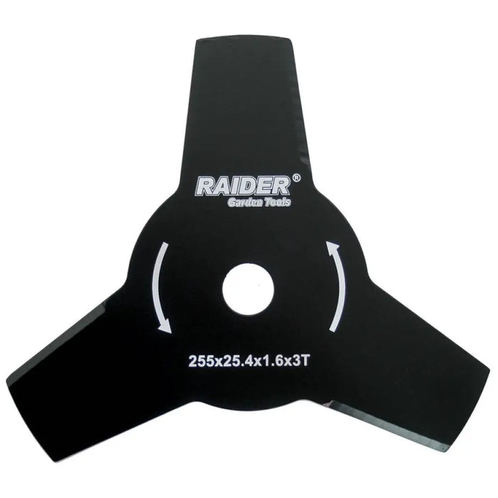 НОЖ ЗА МОТОРНА КОСА 3 ЛЪЧА Ø255X25.4 MM RAIDER