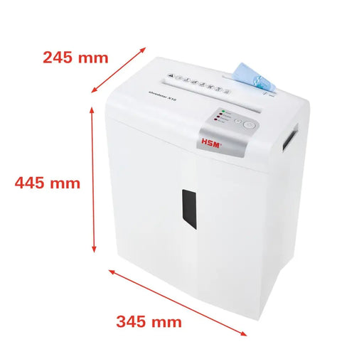Шредер за документи HSM shredstar S10 6 мм + отделен