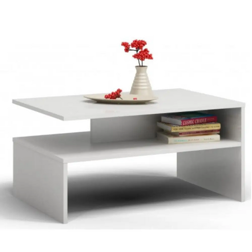 Topeshop ŁAWA BOSTON BIEL масичка за кафе/странична/крайна