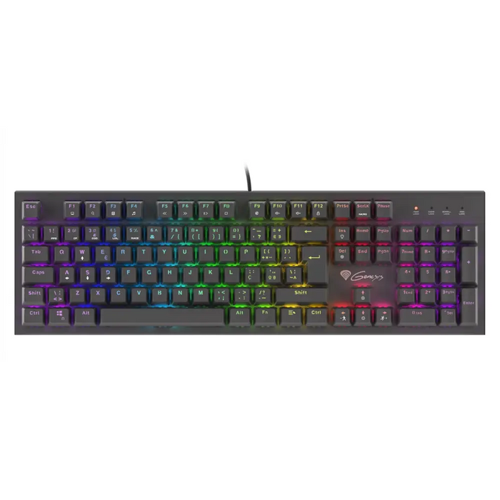 Клавиатура за игри Genesis NKG-1818 Черен Испанска Qwerty