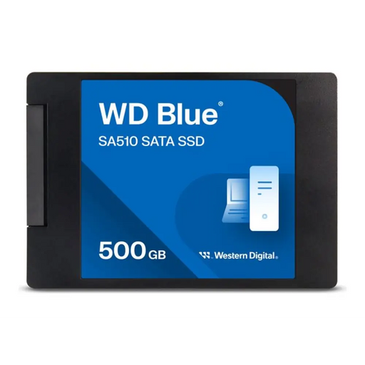 WD Blue SA510 SSD 500GB SATA III 6Gb/s в кутия 2,5 инча 7