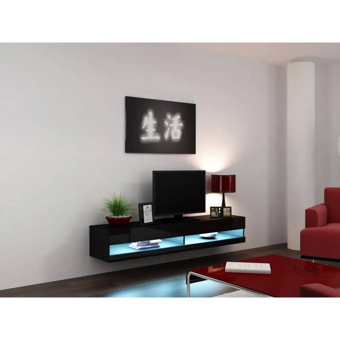 Поставка за телевизор Cama VIGO NEW 30/180/40 черен/черен