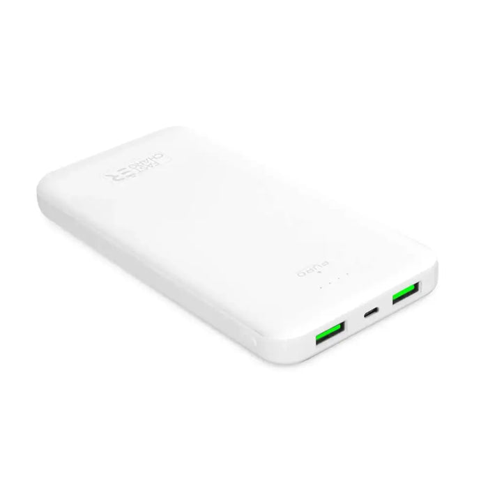 Преносима батерия Powerbank Puro White 10000mAh 12W 2xUSB-A