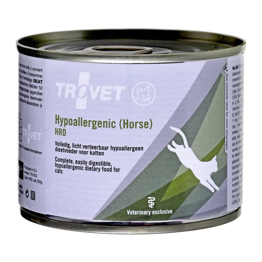 TROVET Hypoallergenic HRD с конско - мокра котешка храна