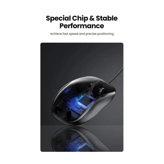 КОМПЮТЪРНА МИШКА С ДЪЛЖИНА НА КАБЕЛА 1.5m MU007 UGREEN