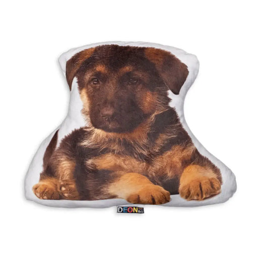 ДЕКОРАТИВНА ВЪЗГЛАВНИЦА DEON КУЧЕ НЕМСКА ОВЧАРКА 36Х42 СМ.